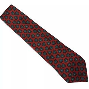 Polo by Ralph Lauren Men’s Red Patterned Dress Tie
